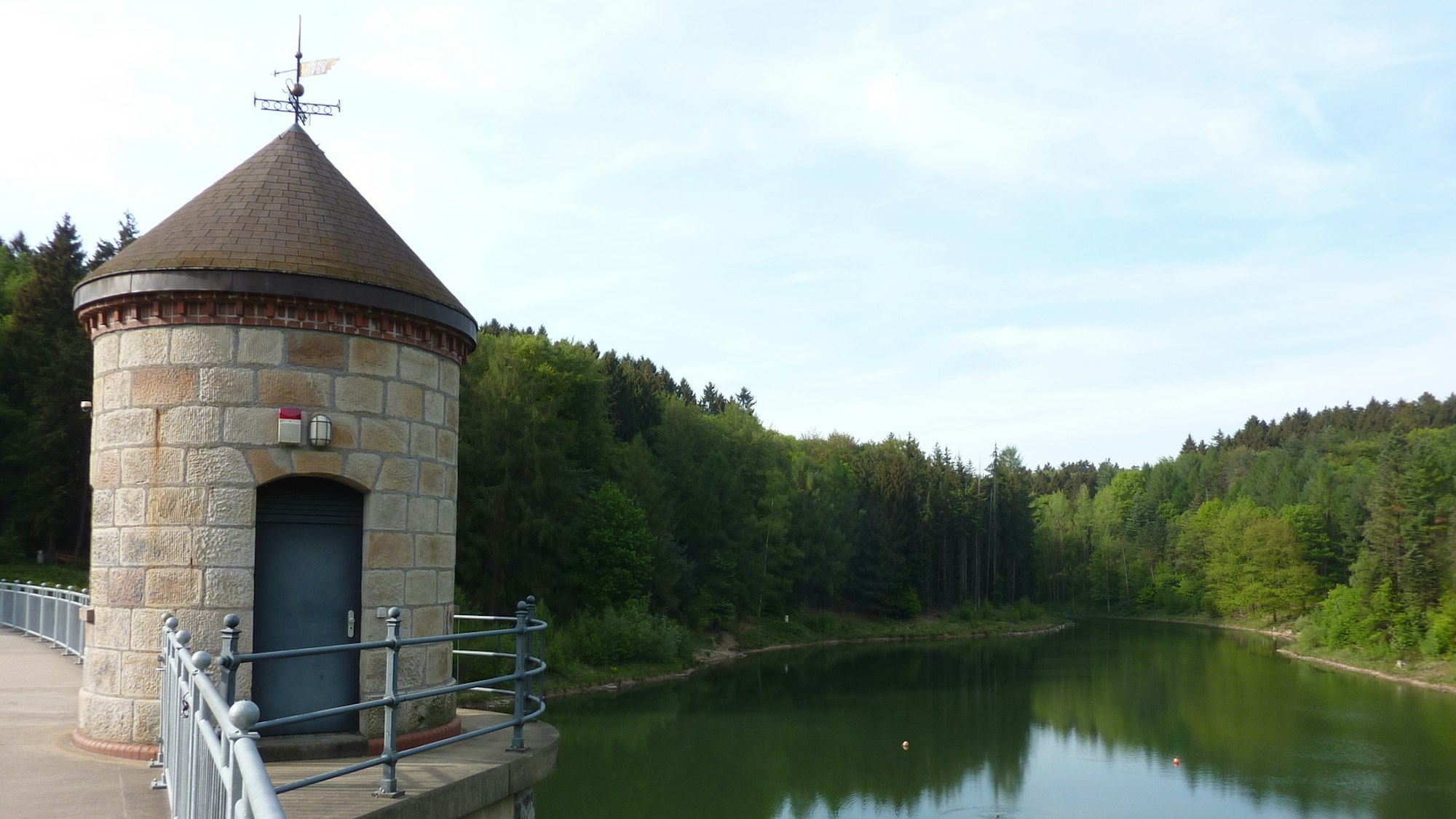 Ronsdorfer Talsperre im Bergischen Land