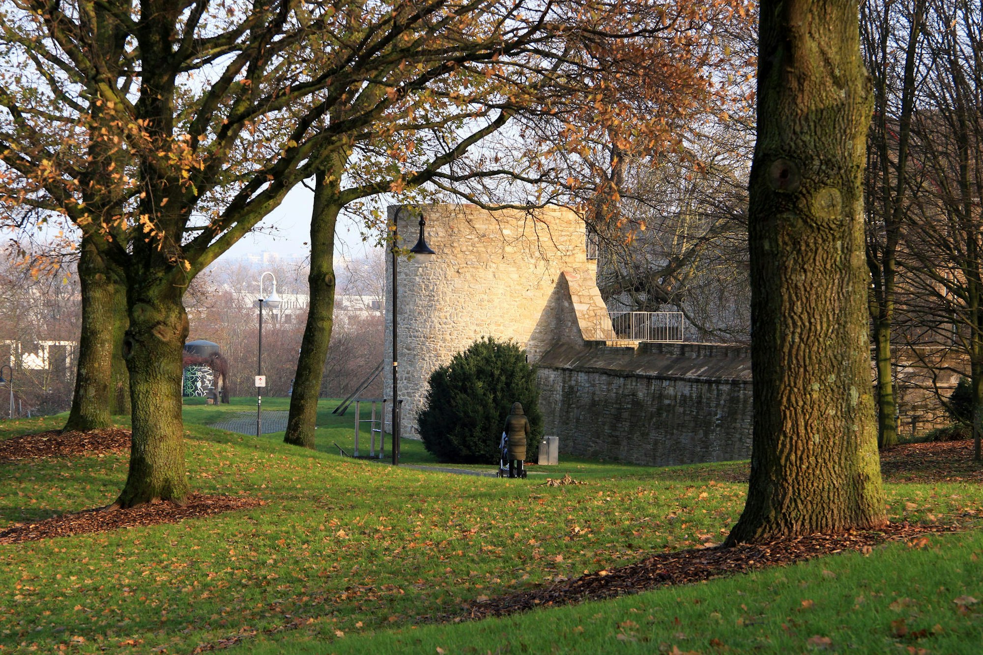 schloss broich rundturm