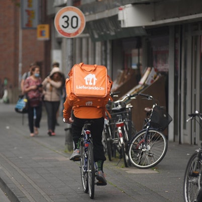 Lieferando Fahrer