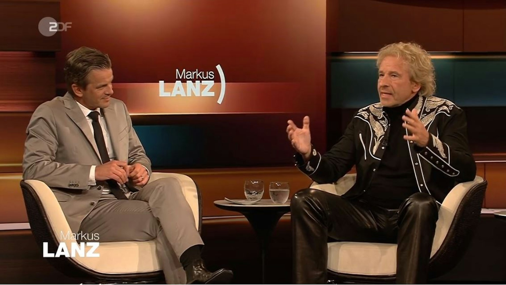 Thomas Gottschalk bei „Markus Lanz“ im Jahr 2018.