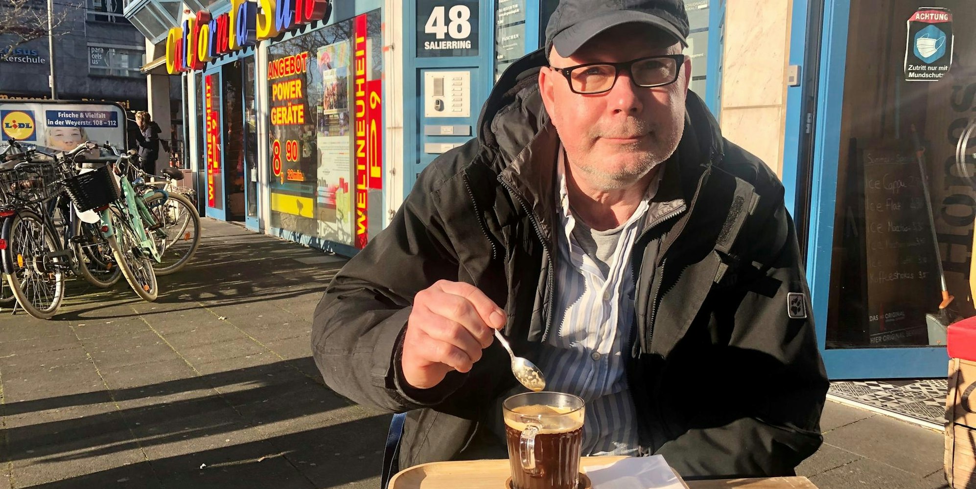 Stefan Brück zwei Kaffee