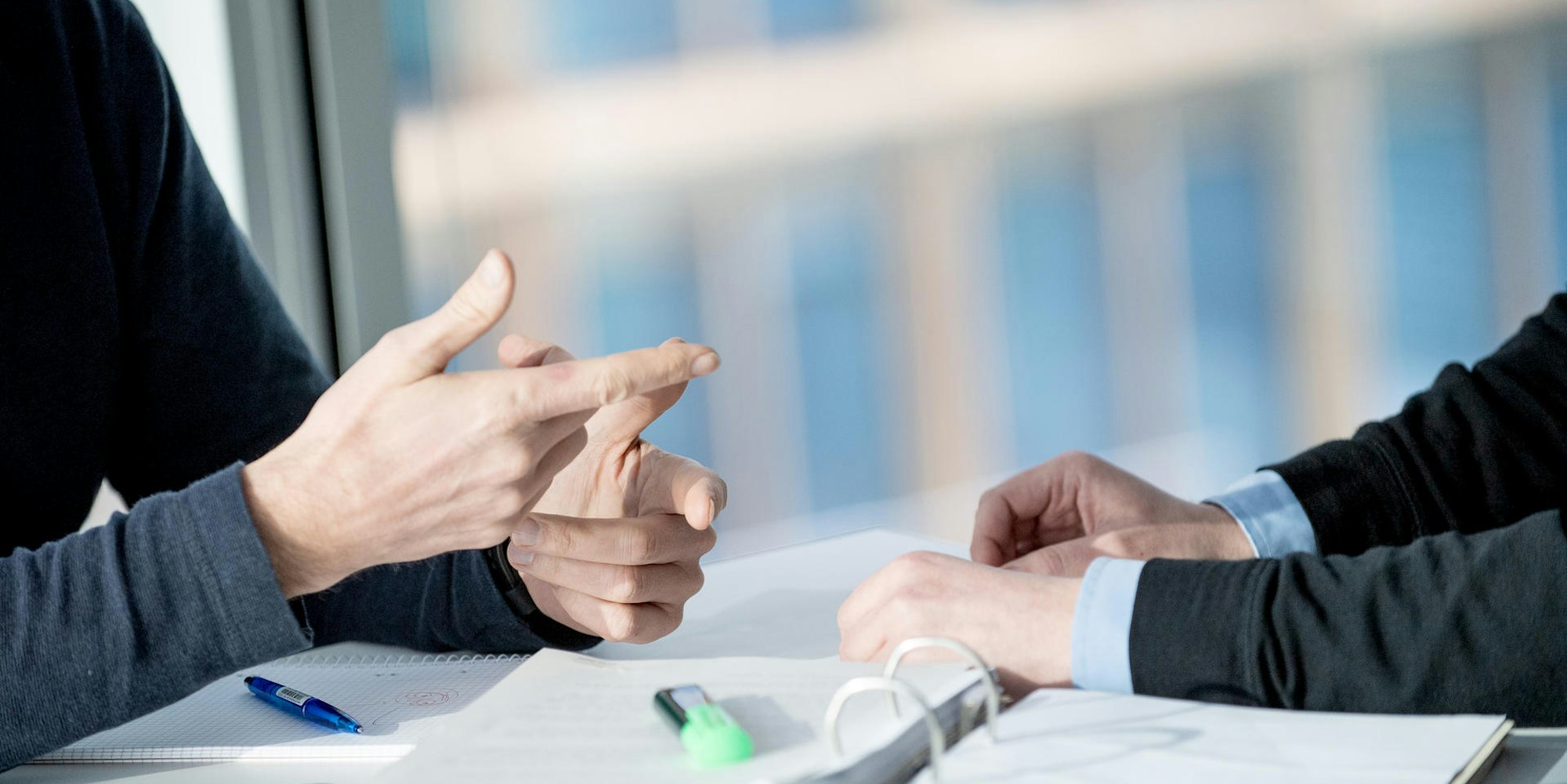 Symbolbild Verhandlungen