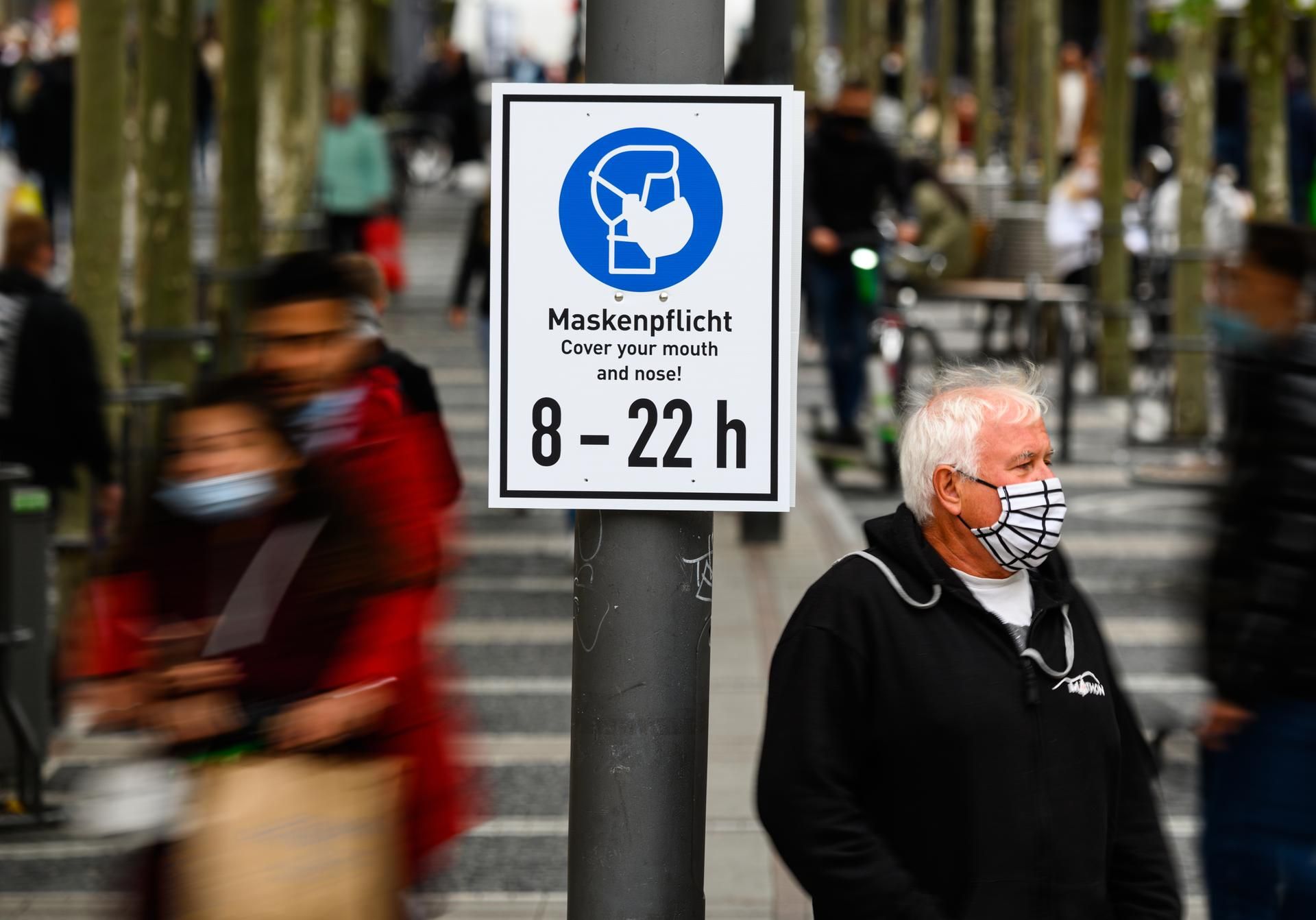 Maskenpflicht Hessen Symbol