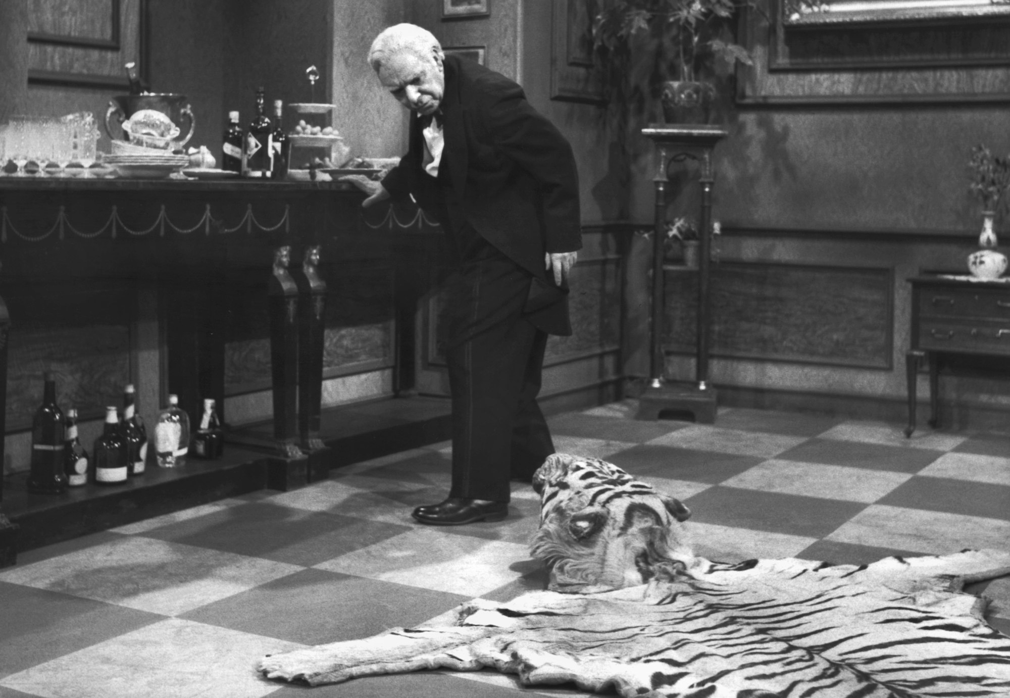 Dinner for one – das Tigerfell