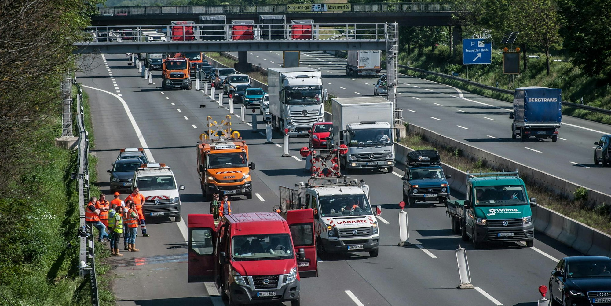 Open Grid Baustelle A3 Gasleitung