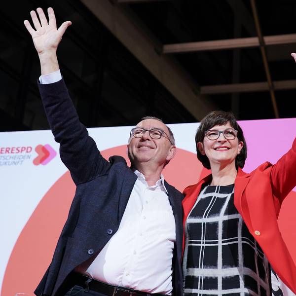 Walter-Borjans und Esken Wahl