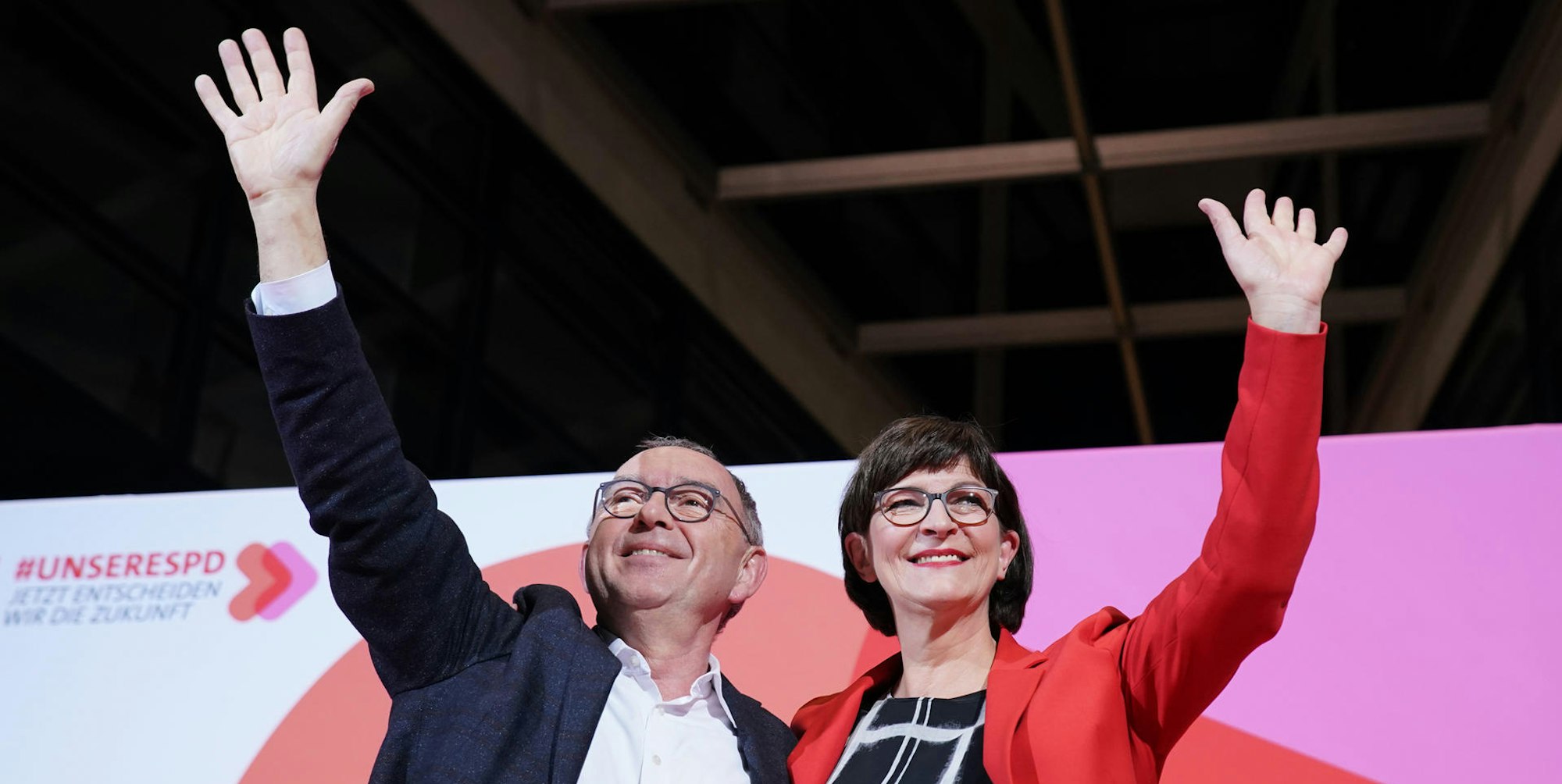 Walter-Borjans und Esken Wahl