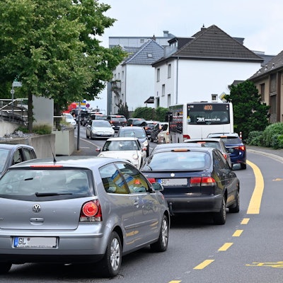 Radfahrer Buddestraße 270821