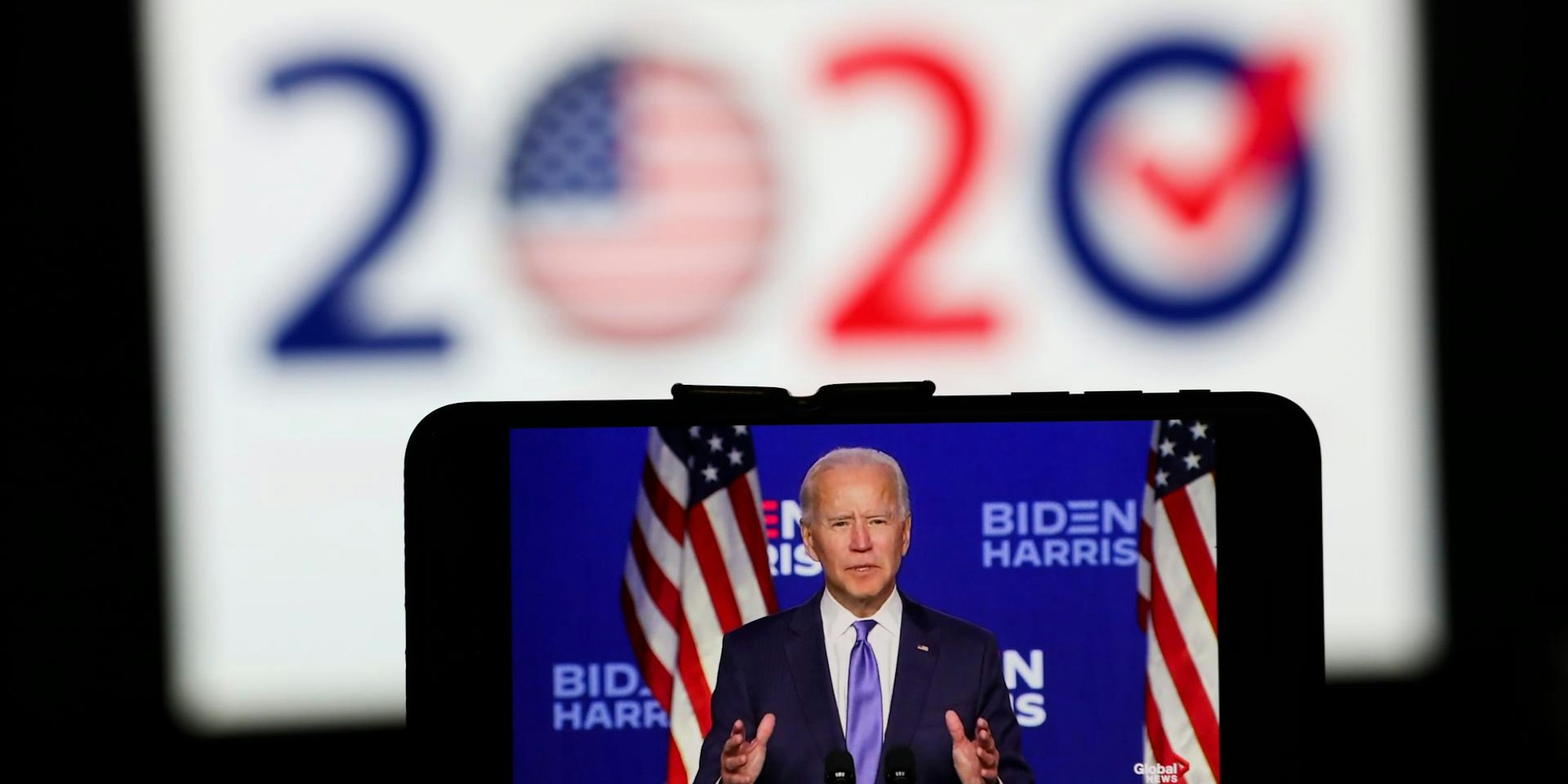 Biden Handyscreen