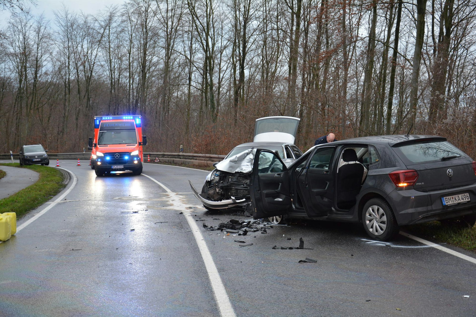 Unfall Ölspur bergheim