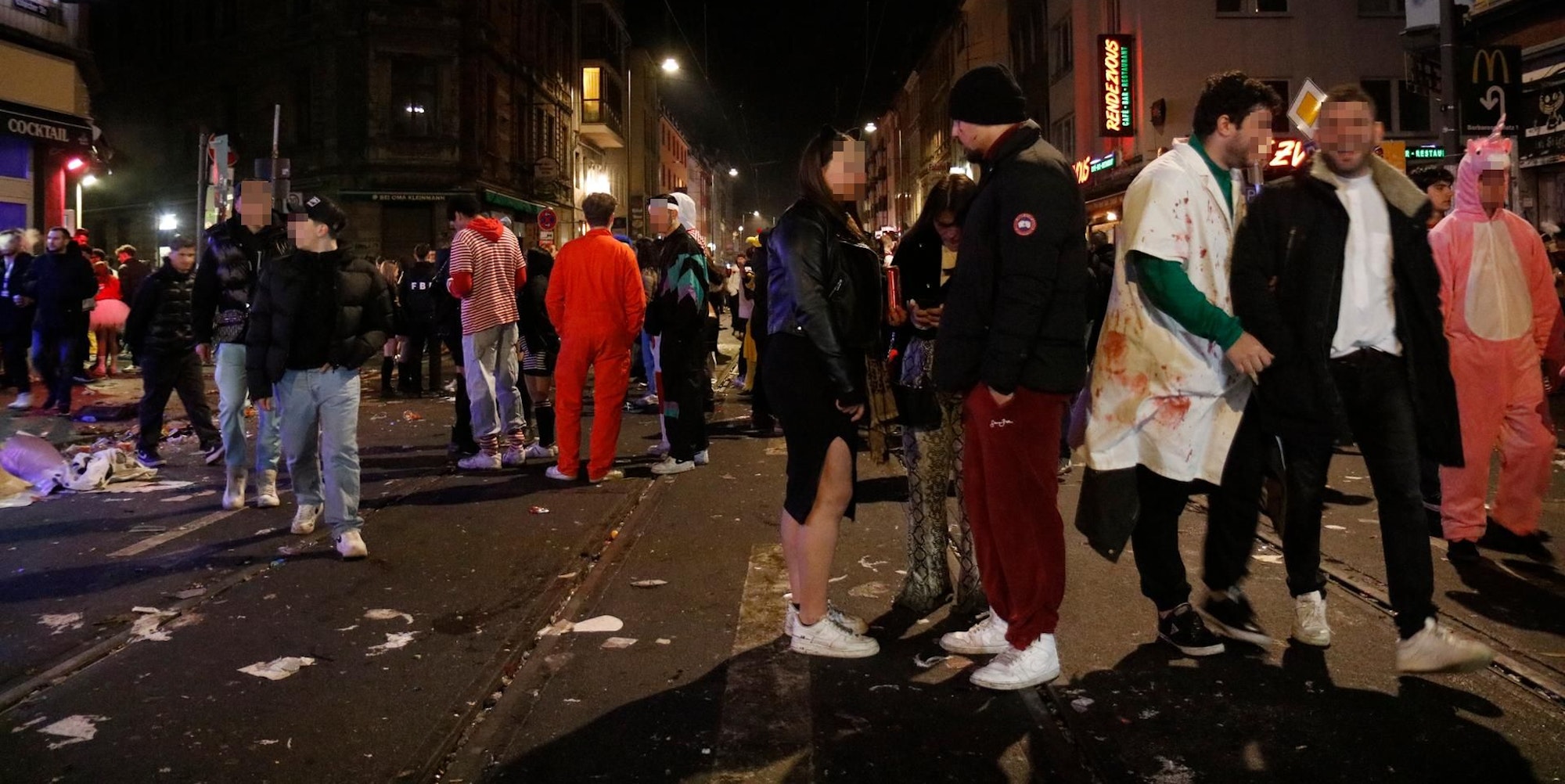 Zülpicher Straße gepixelt