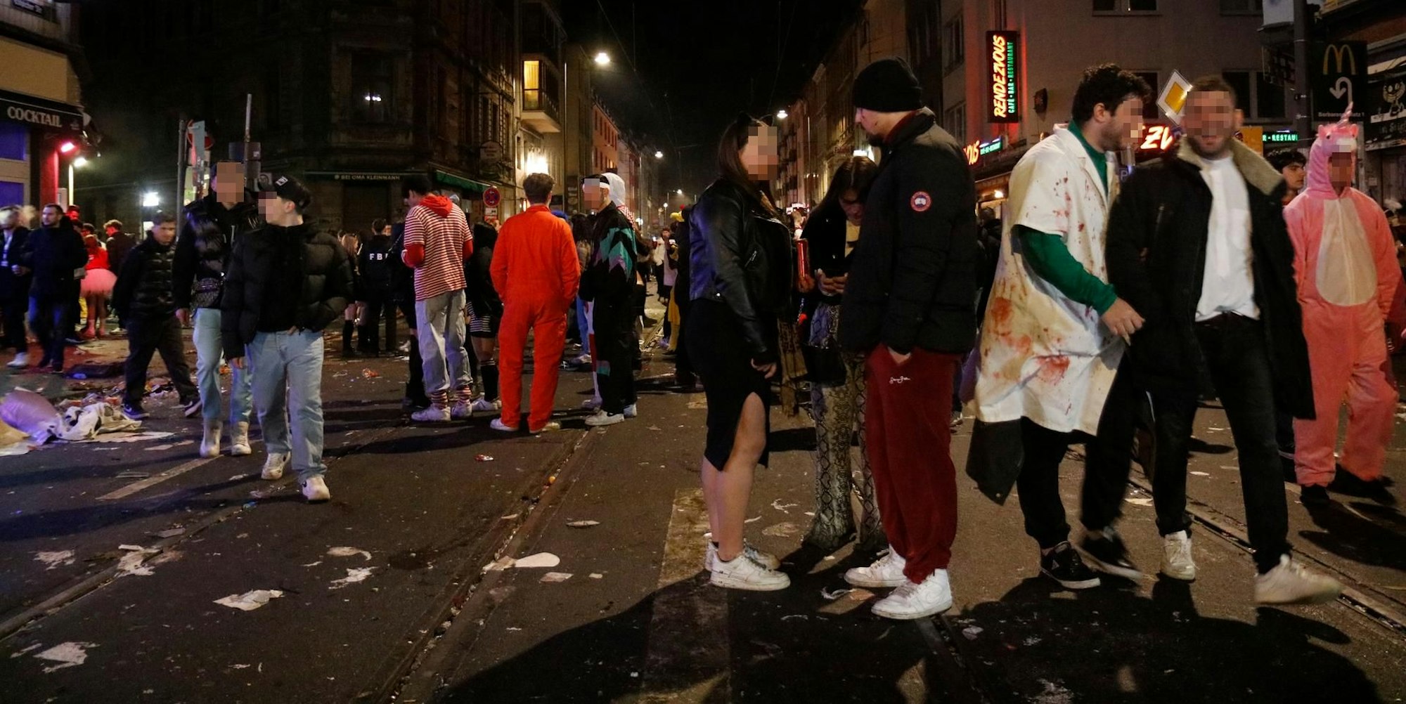 Zülpicher Straße gepixelt