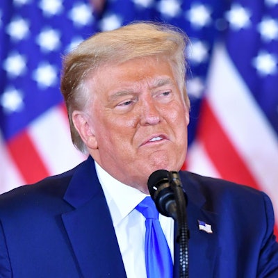 Trump Rede Election Night