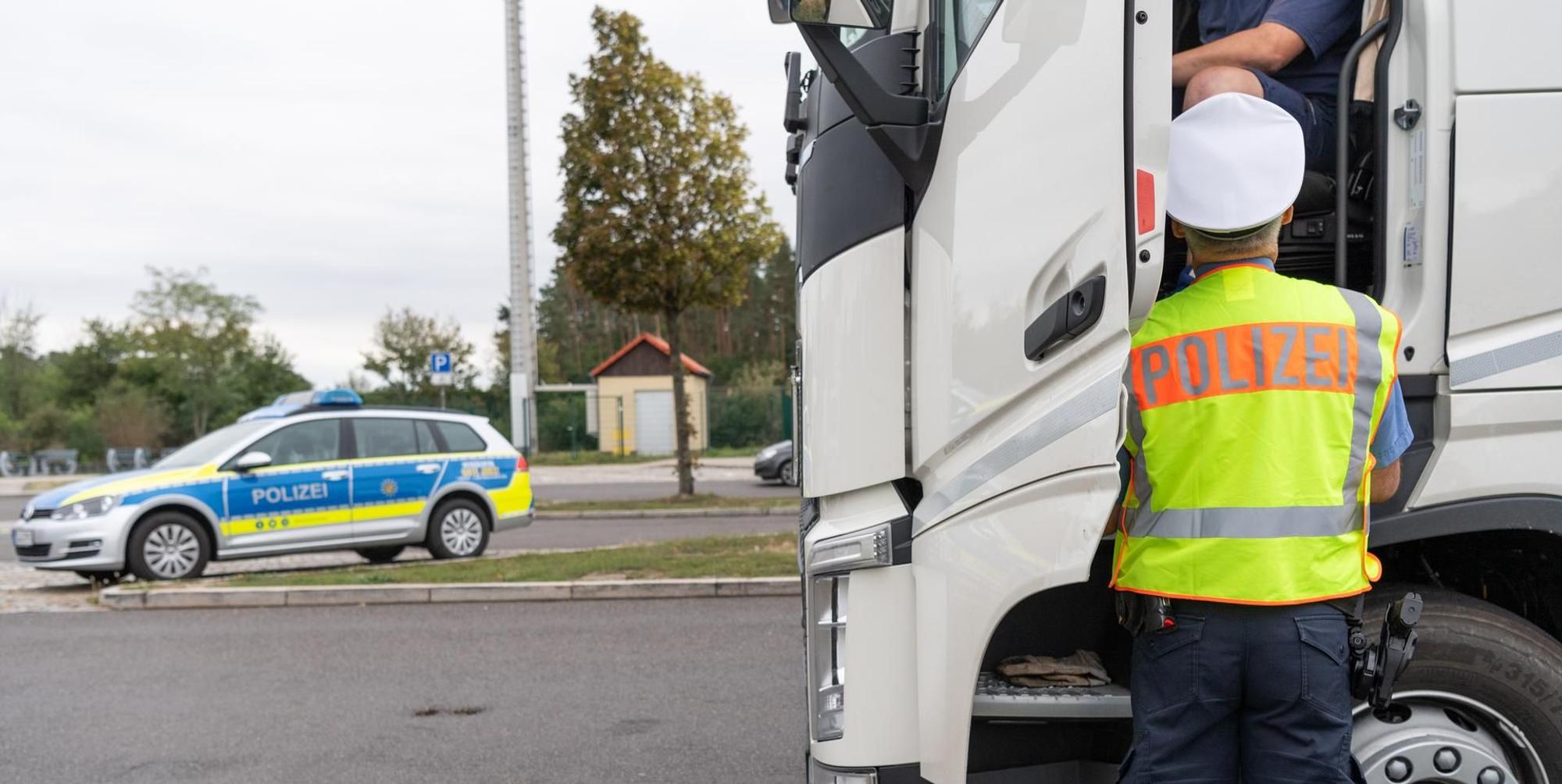 Lkw Fahrer Strom abgezapft