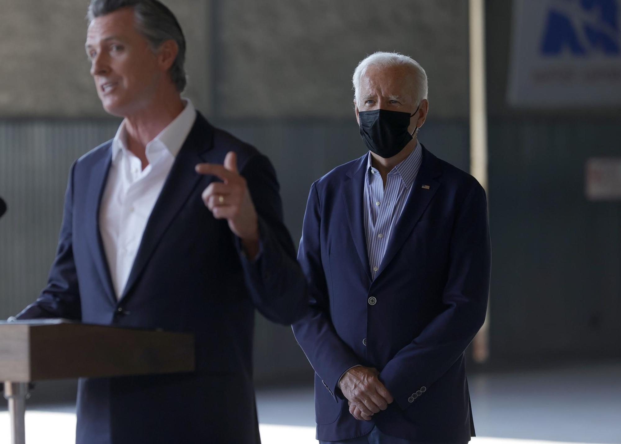 Biden Newsom