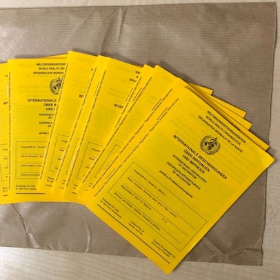 Gefälschte Impfpässe