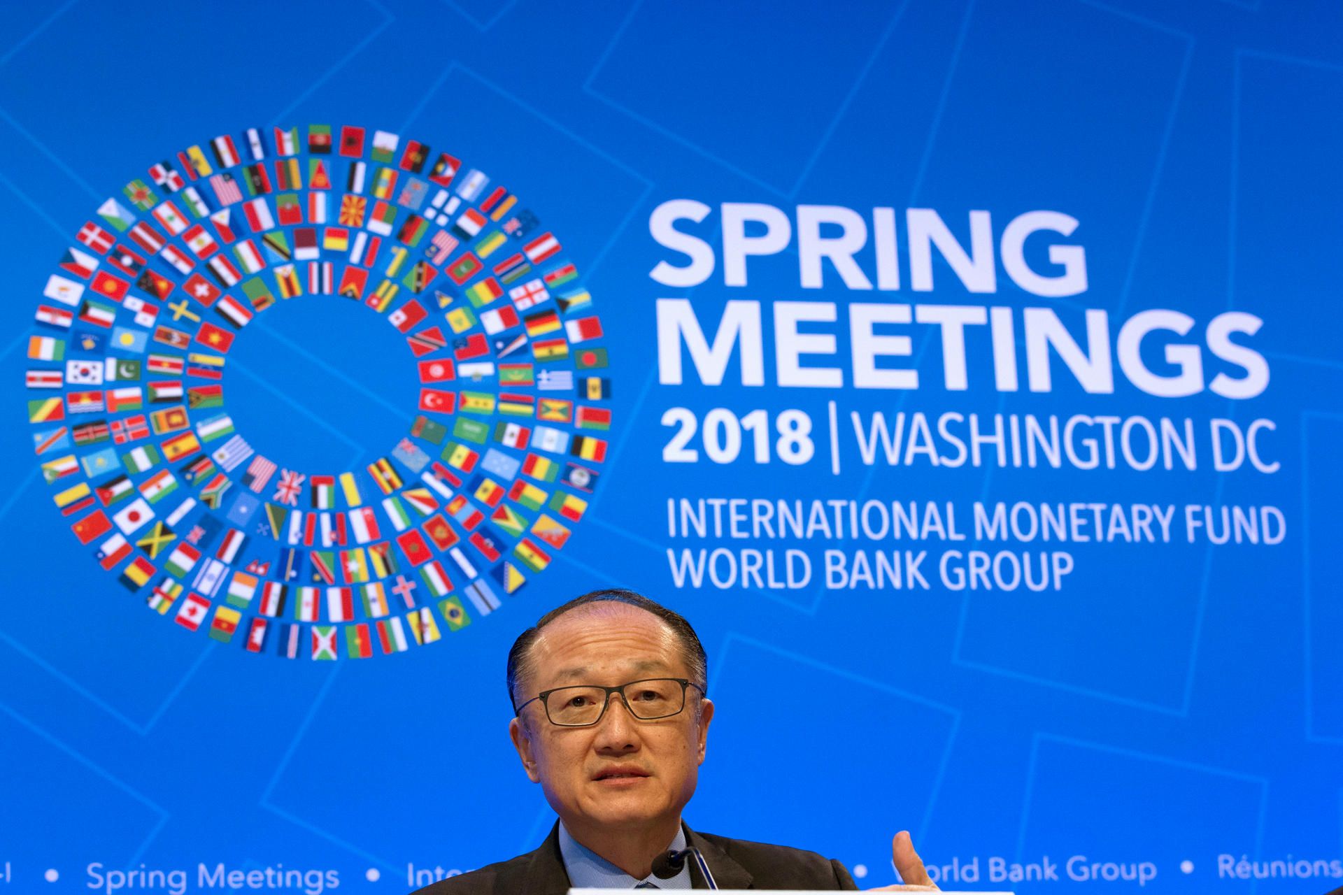 Frühjahrstreffen IWF und Weltbank Jim Yong Kim