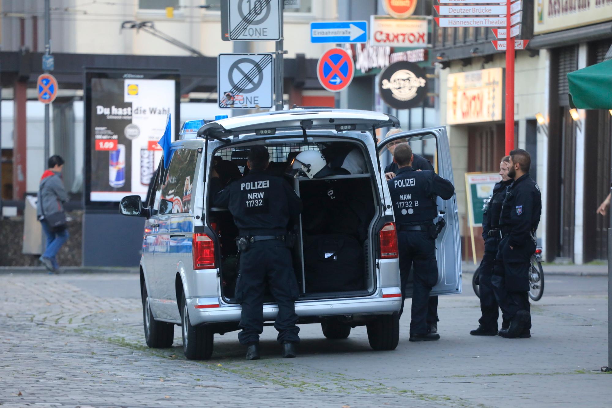Polizisten in Köln