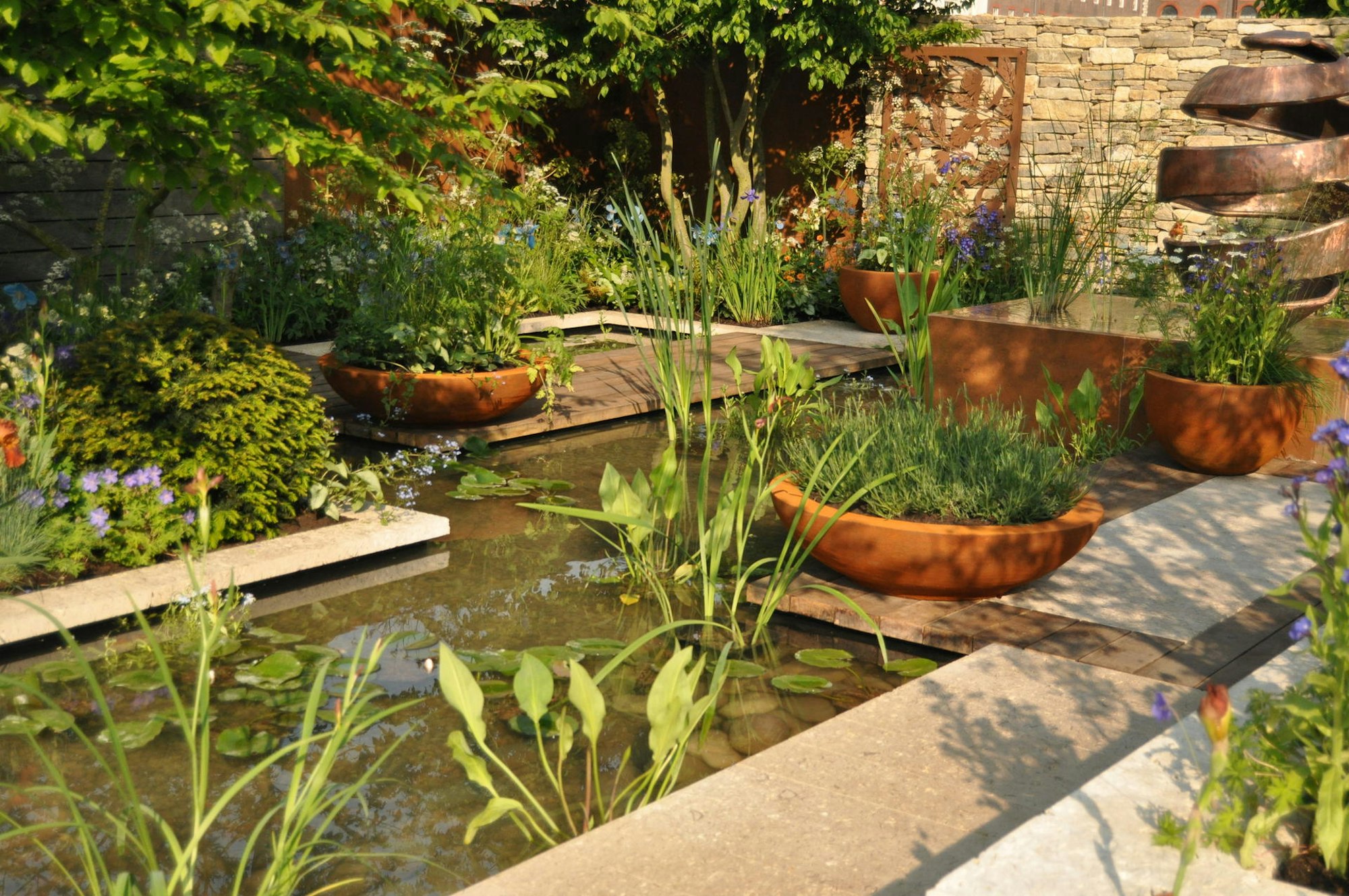 Gartentrends 2018 Wasser