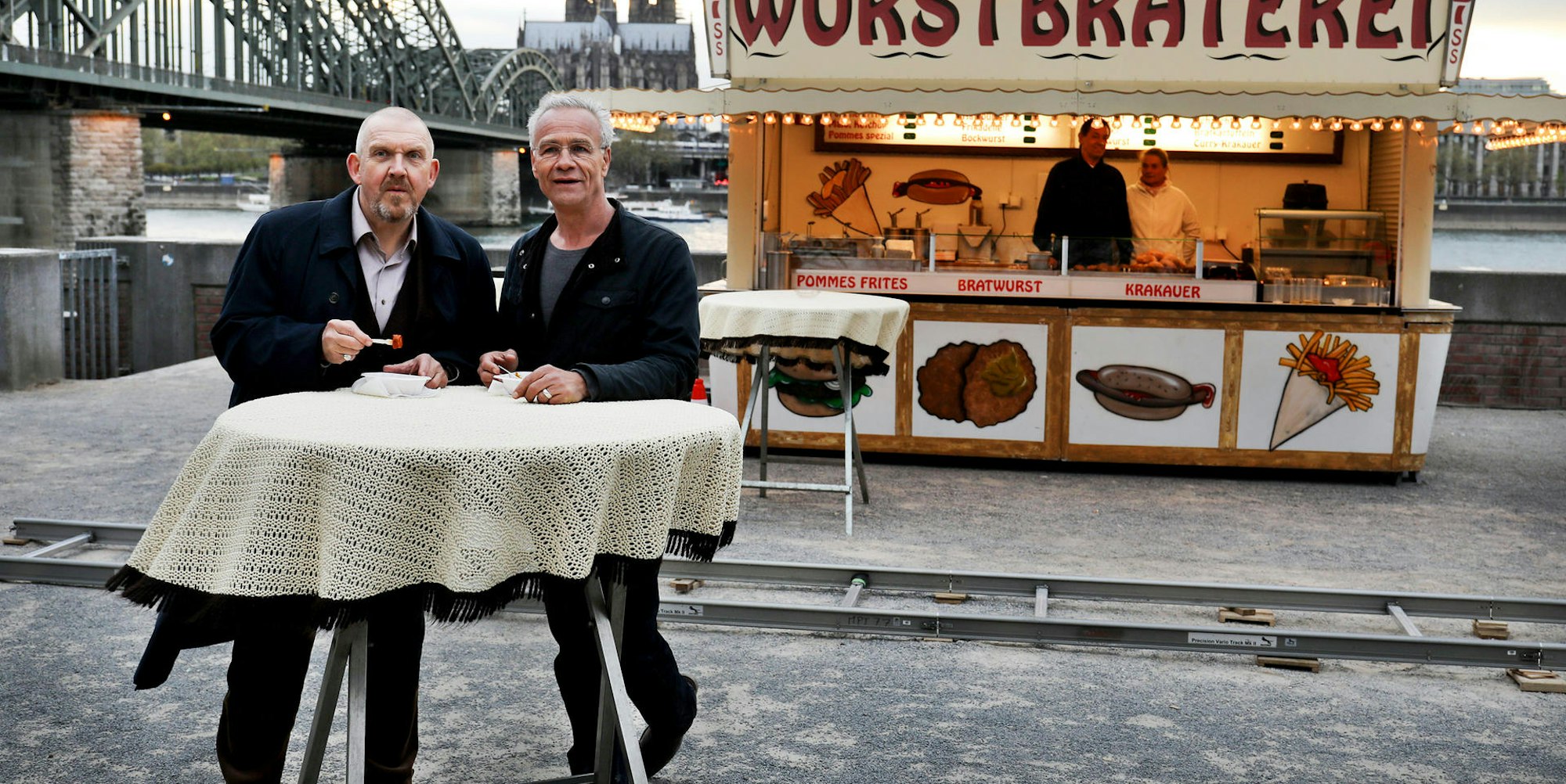 Behrendt und Bär Wurstbude Rheinufer