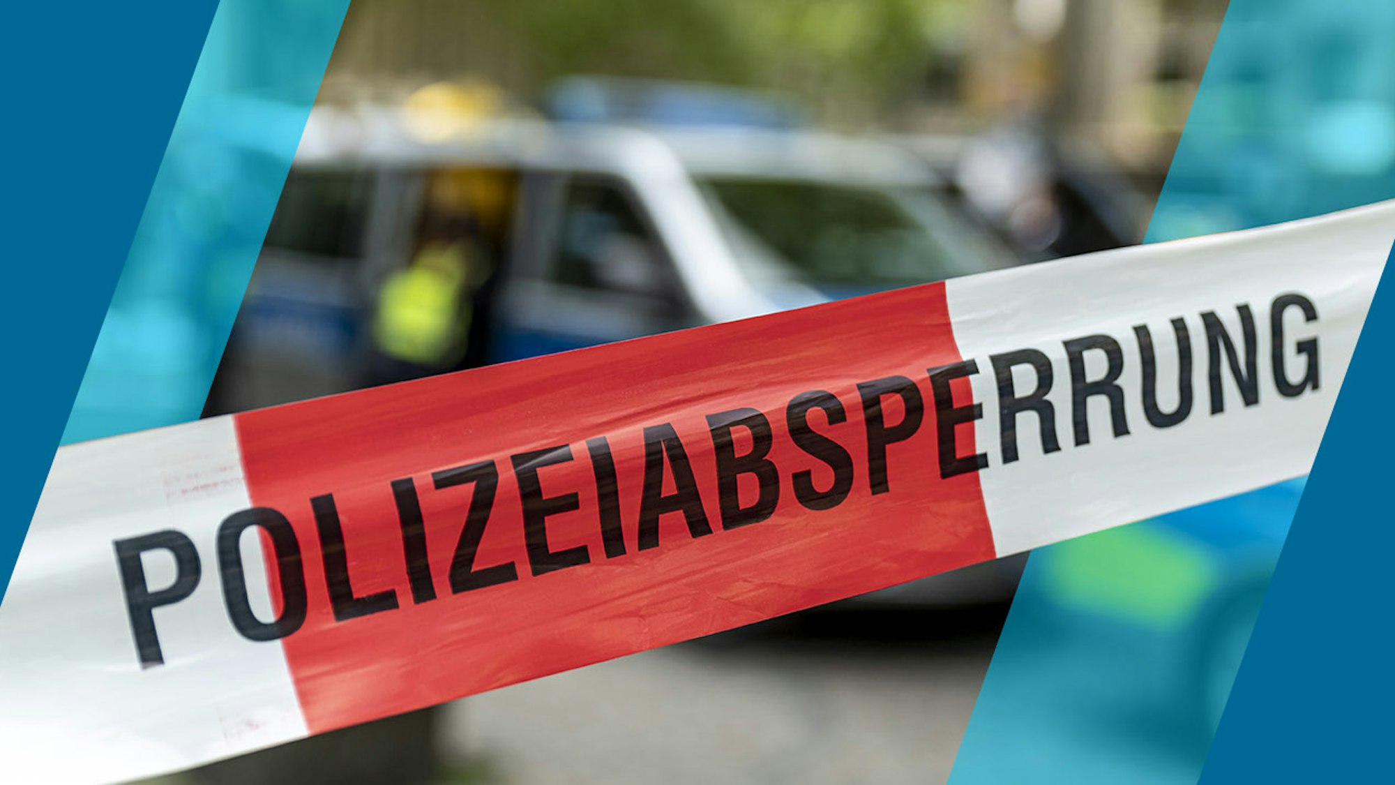 Polizei Absperrung Grafik