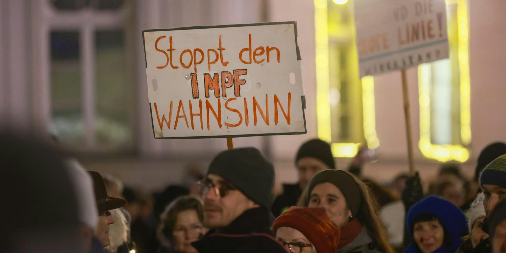 Corona-Demo Schwerin