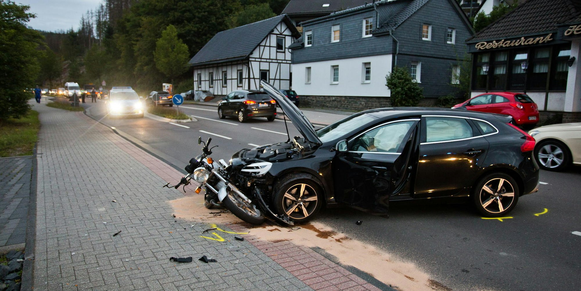 Unfall in Bickenbach