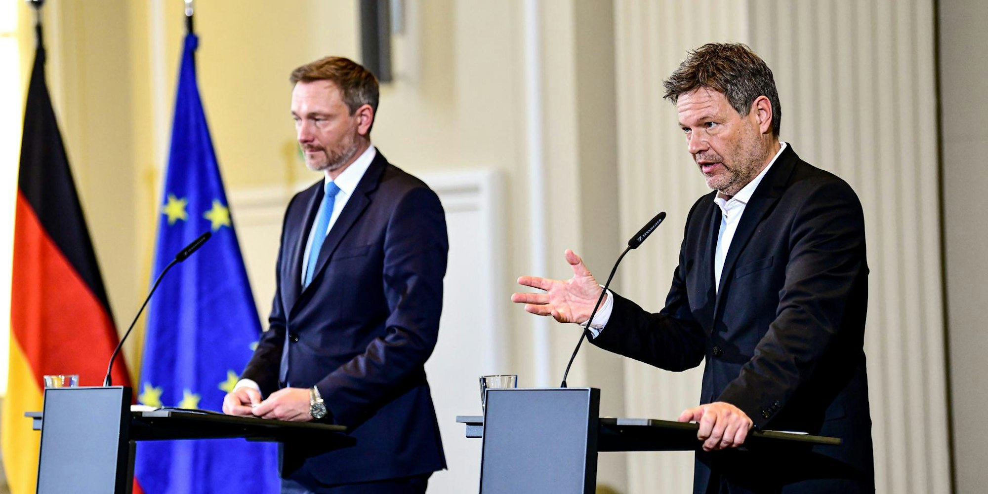 Lindner und Habeck 2