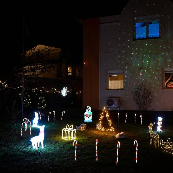 Weihnachtsbeleuchtung Haas Rösrath-Forsbach 2020 Luhr