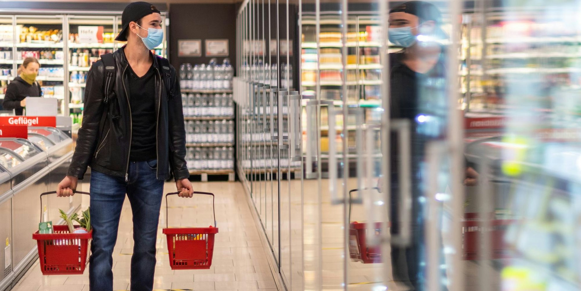 Maskenpflicht Supermarkt 2