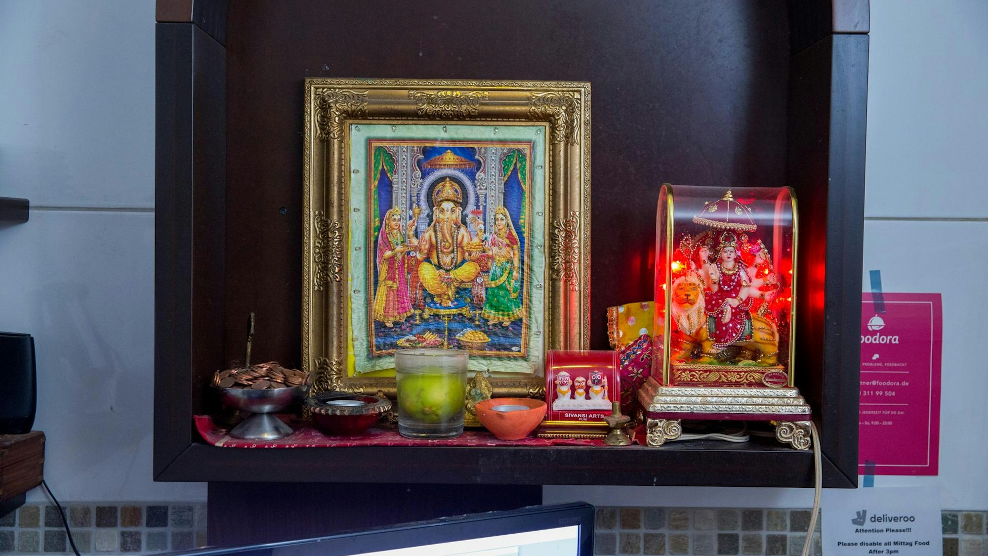 Indische Deko im „Ginti".