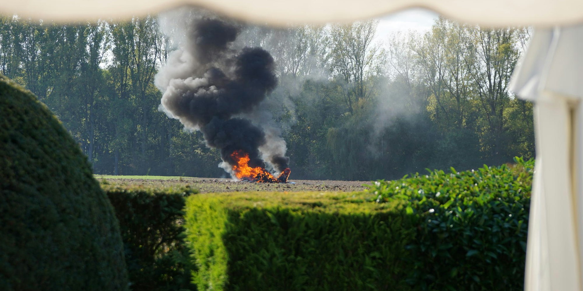 Absturz Sankt Augustin Fenster