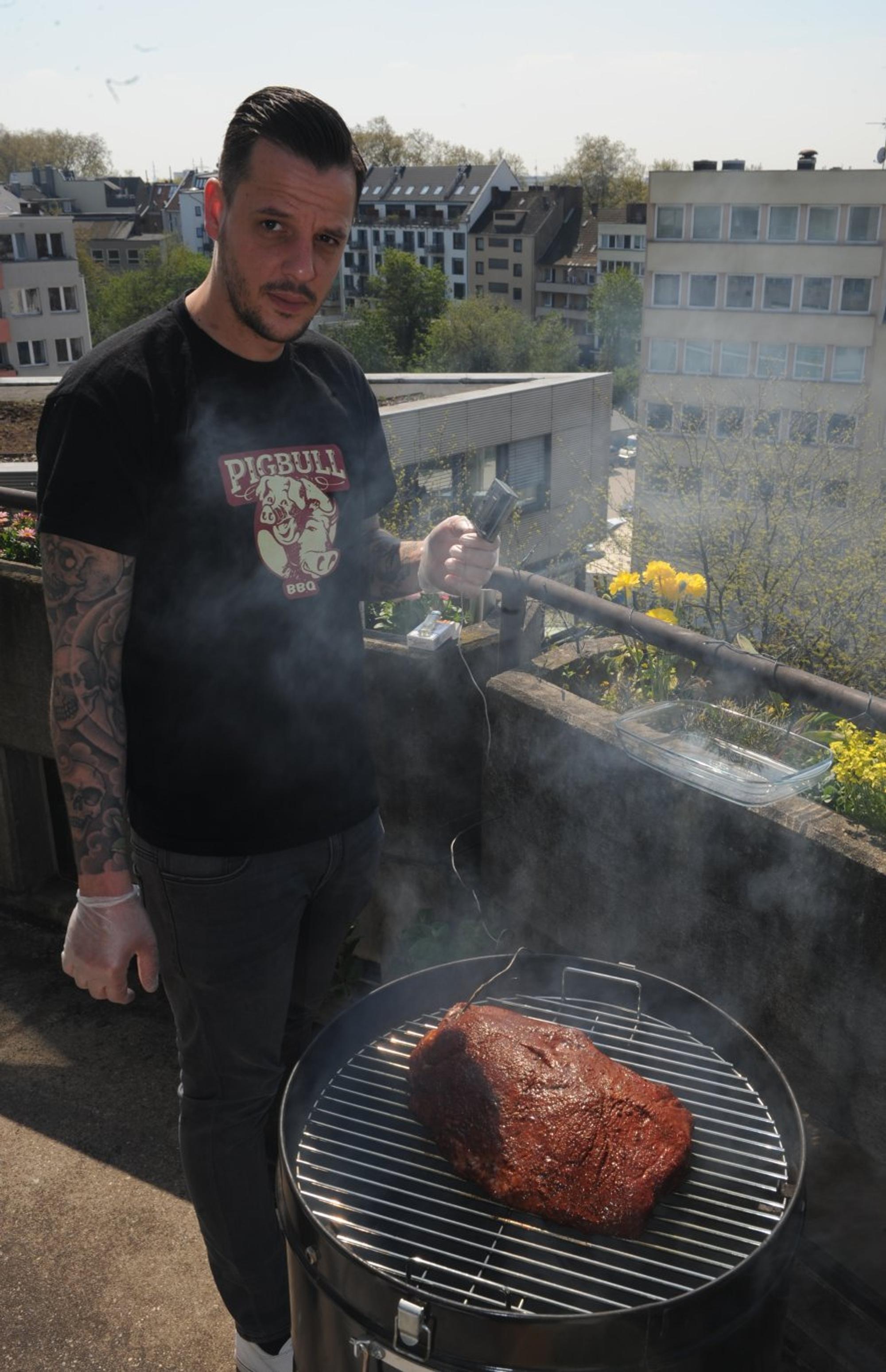 Pulled Polk-Grillen