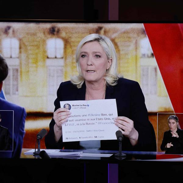 Le Pen Macron TV