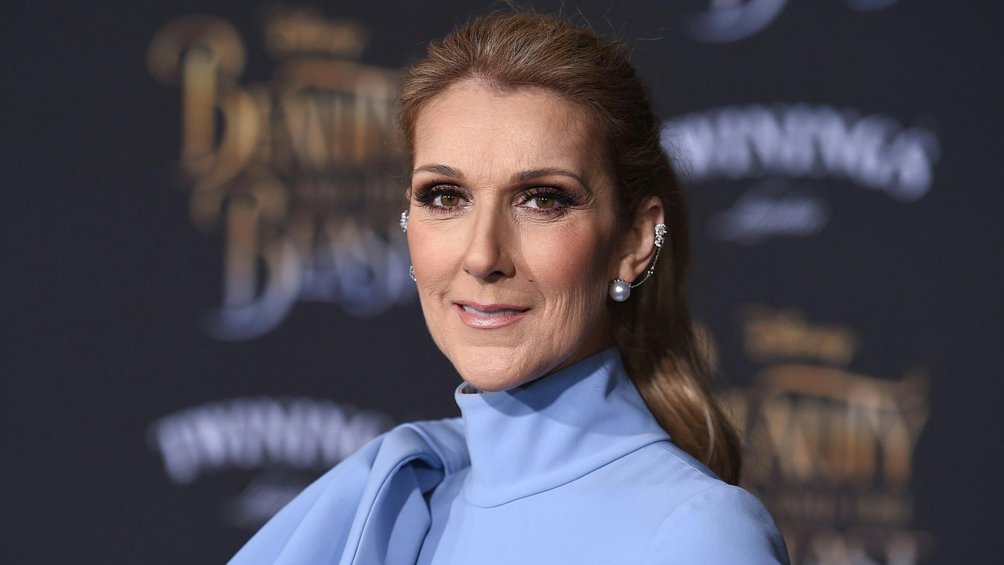 Céline Dion bei einem öffentlichen Termin.