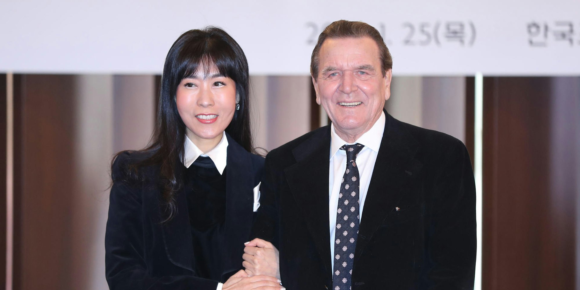 Schröder und Freundin