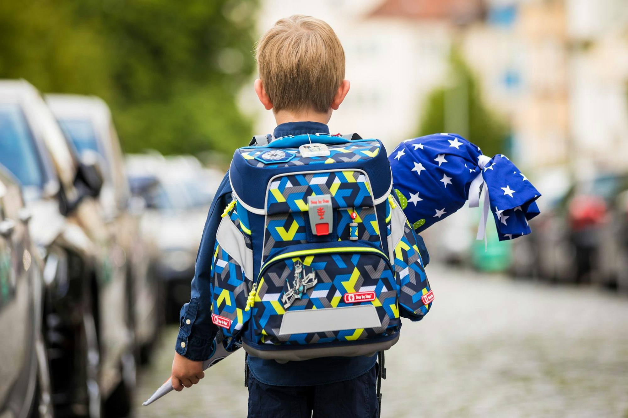 Kind bei der Einschulung