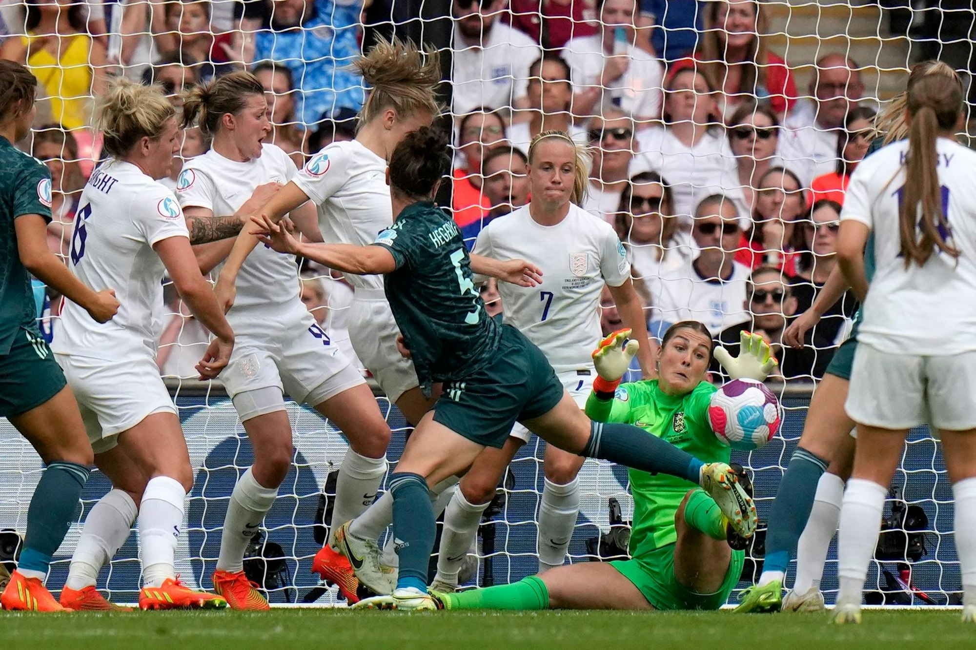 Chaos englisches Tor Mary Earps