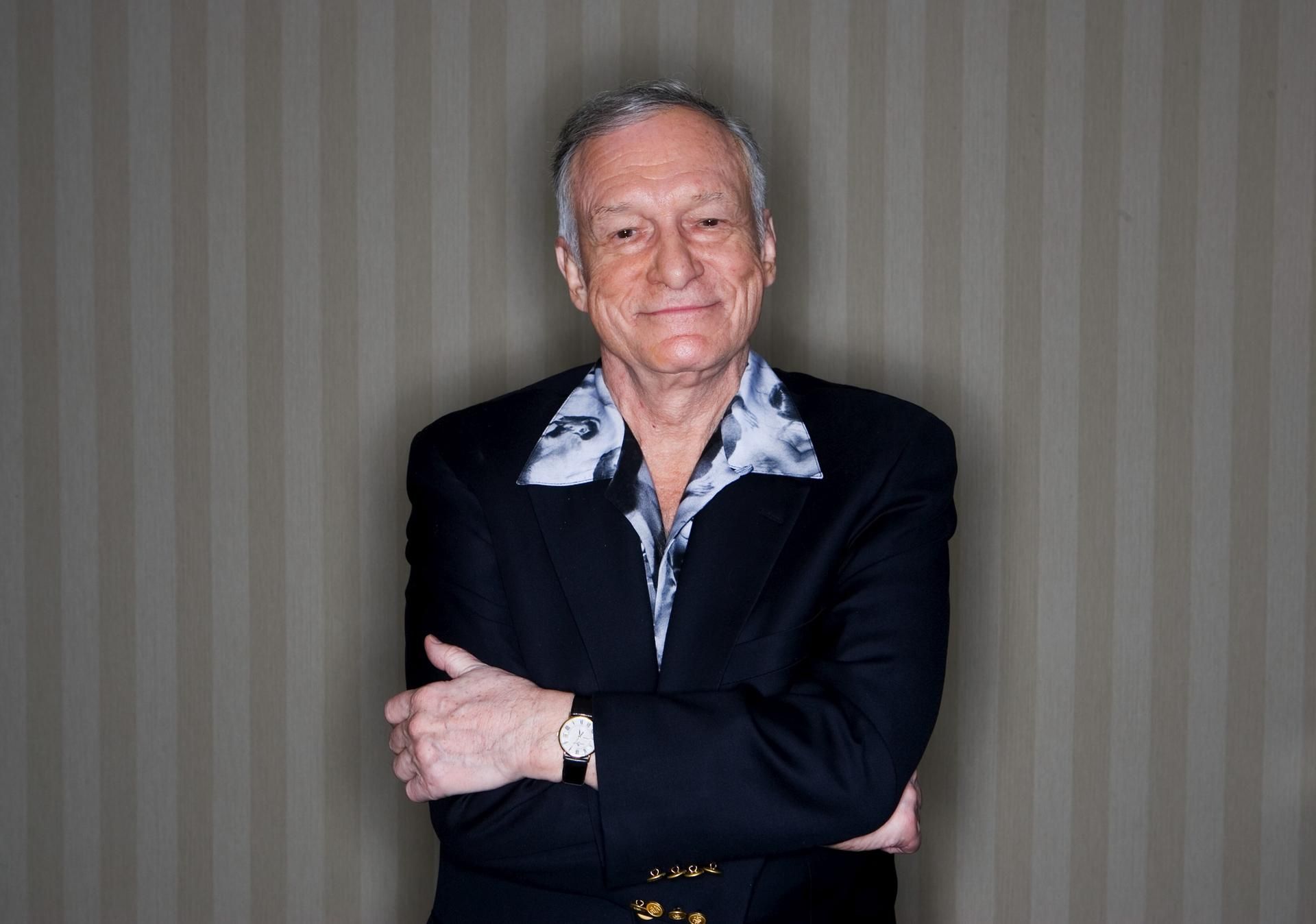 Hugh Hefner Portrait