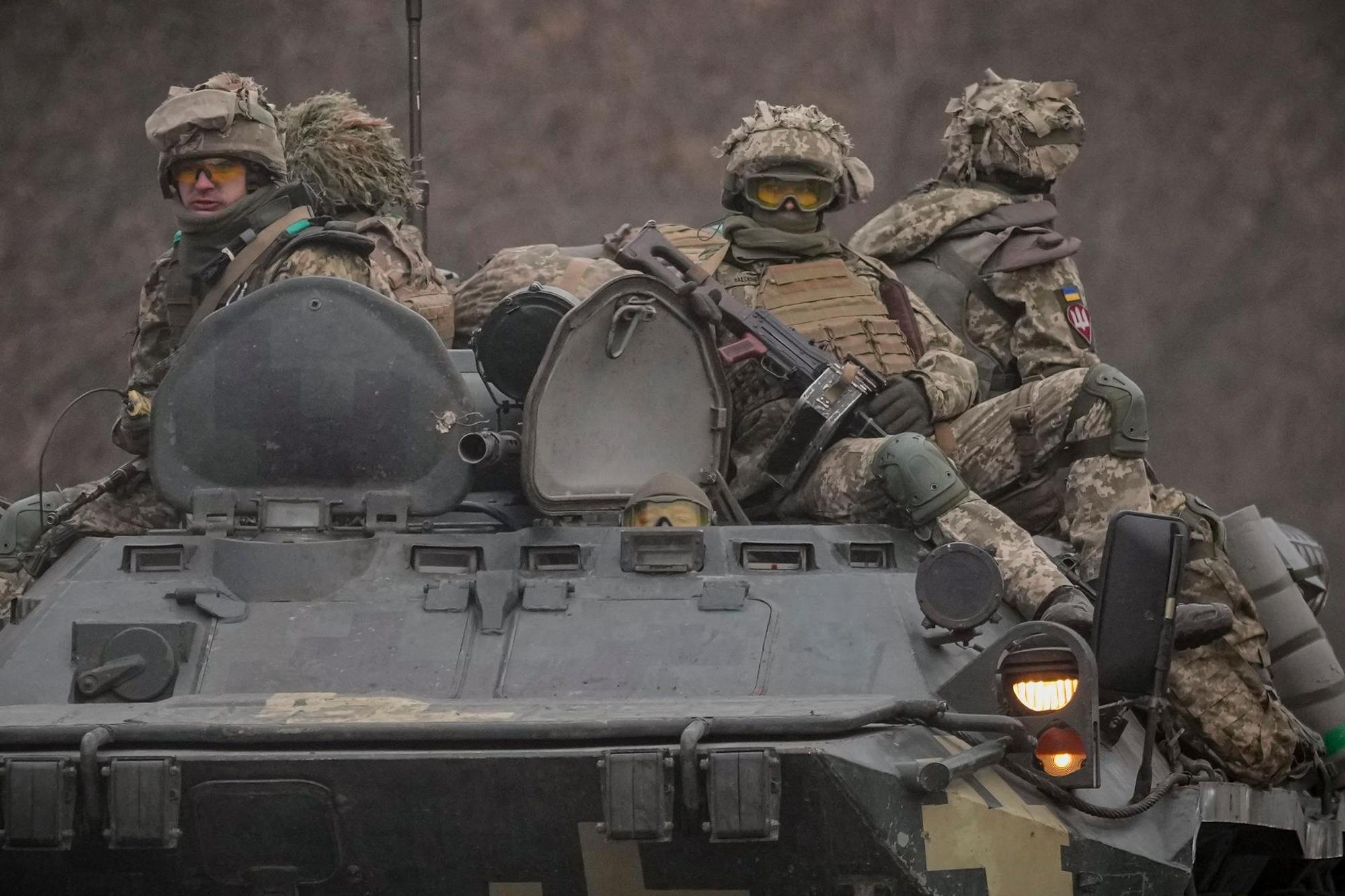 Ukraine Soldaten Donezk