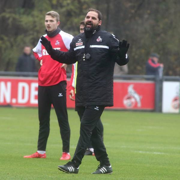 Ruthenbeck erstes Training