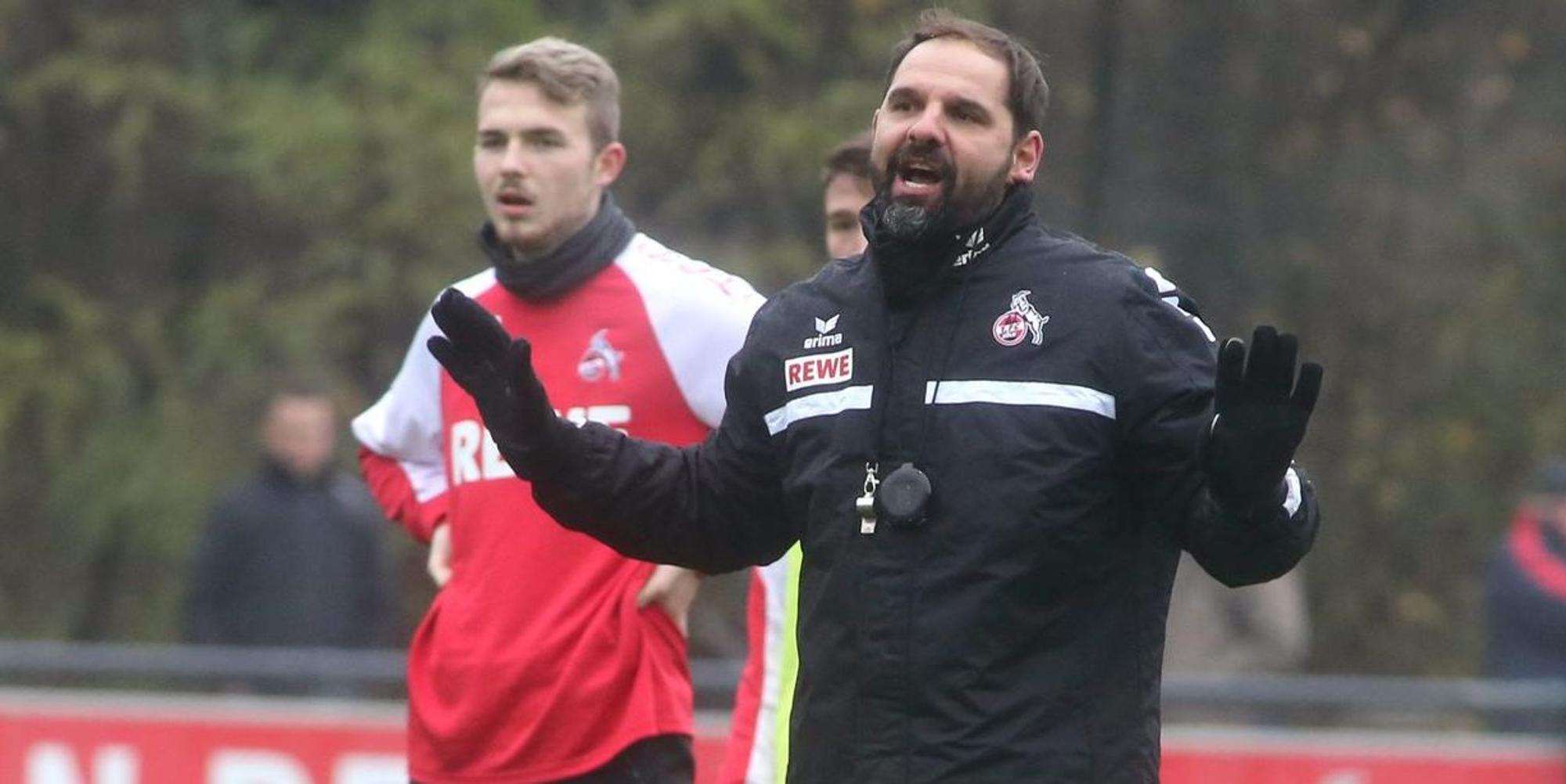 Ruthenbeck erstes Training