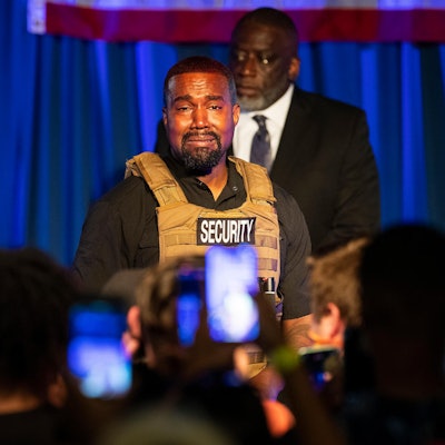 Kanye West Tränen ap