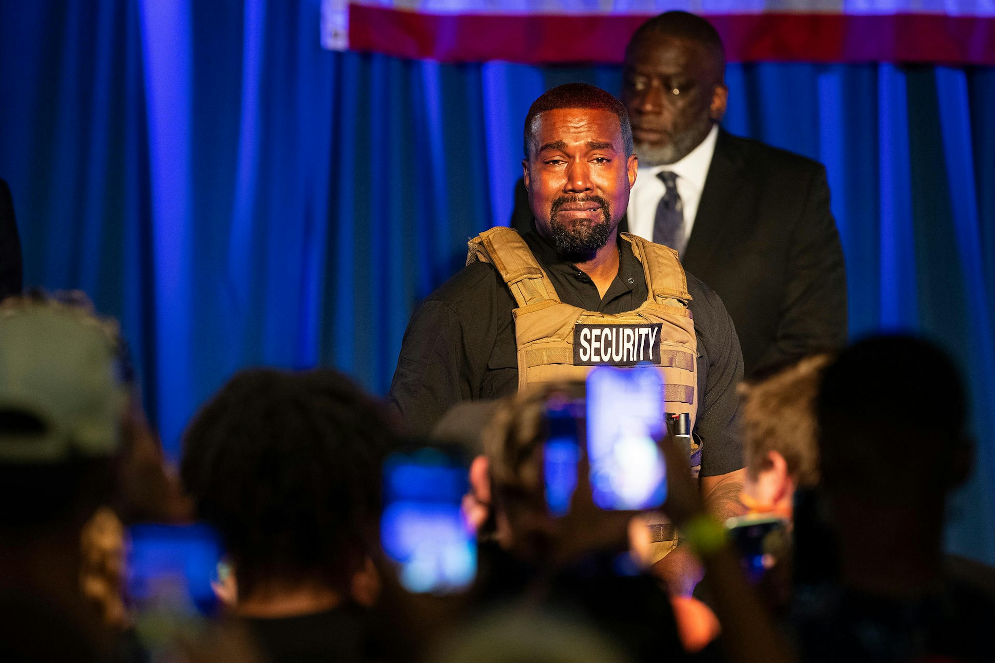Kanye West Tränen ap