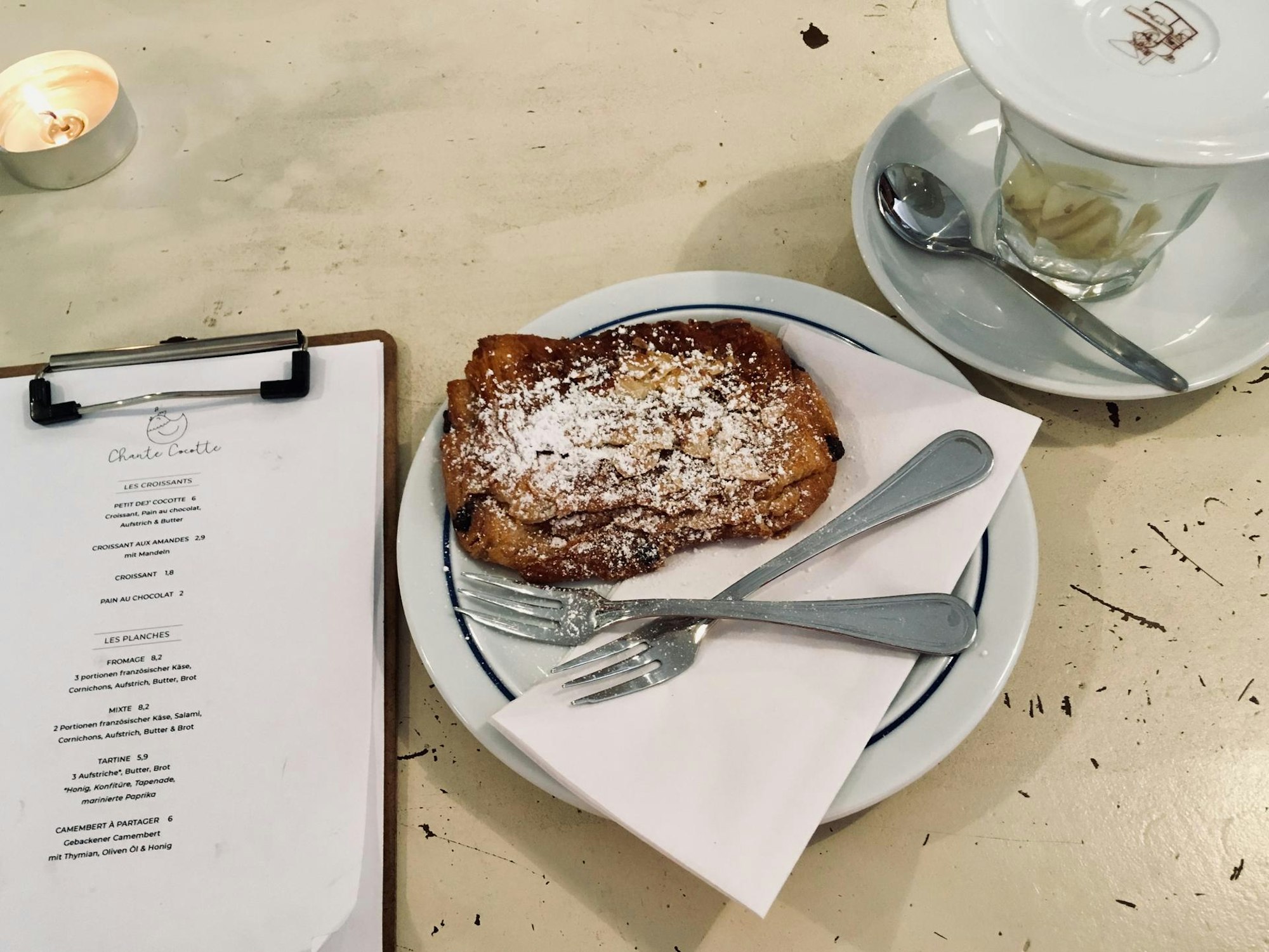 chante cocotte croissant mandel