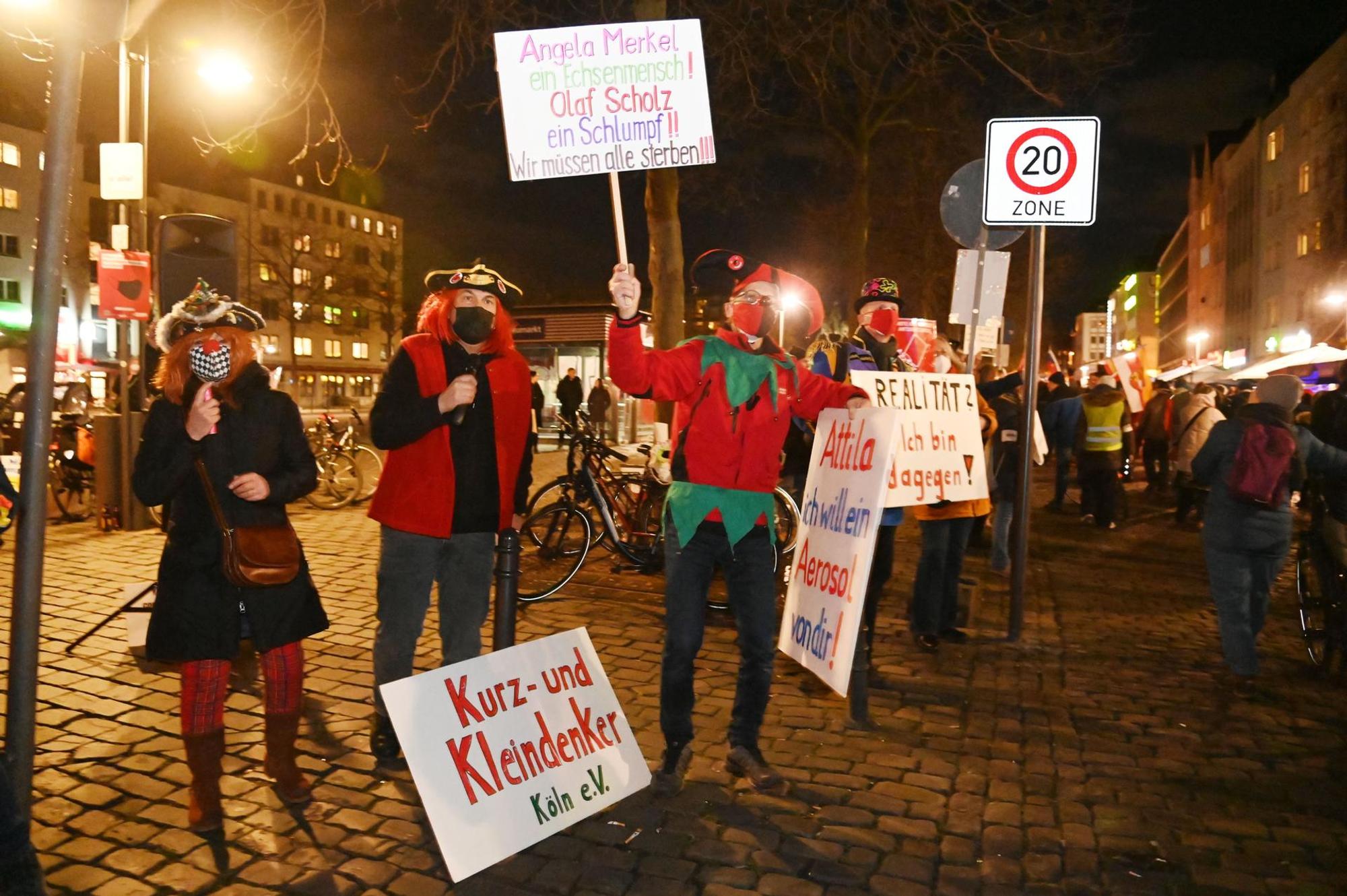 Gegendemo Heumarkt