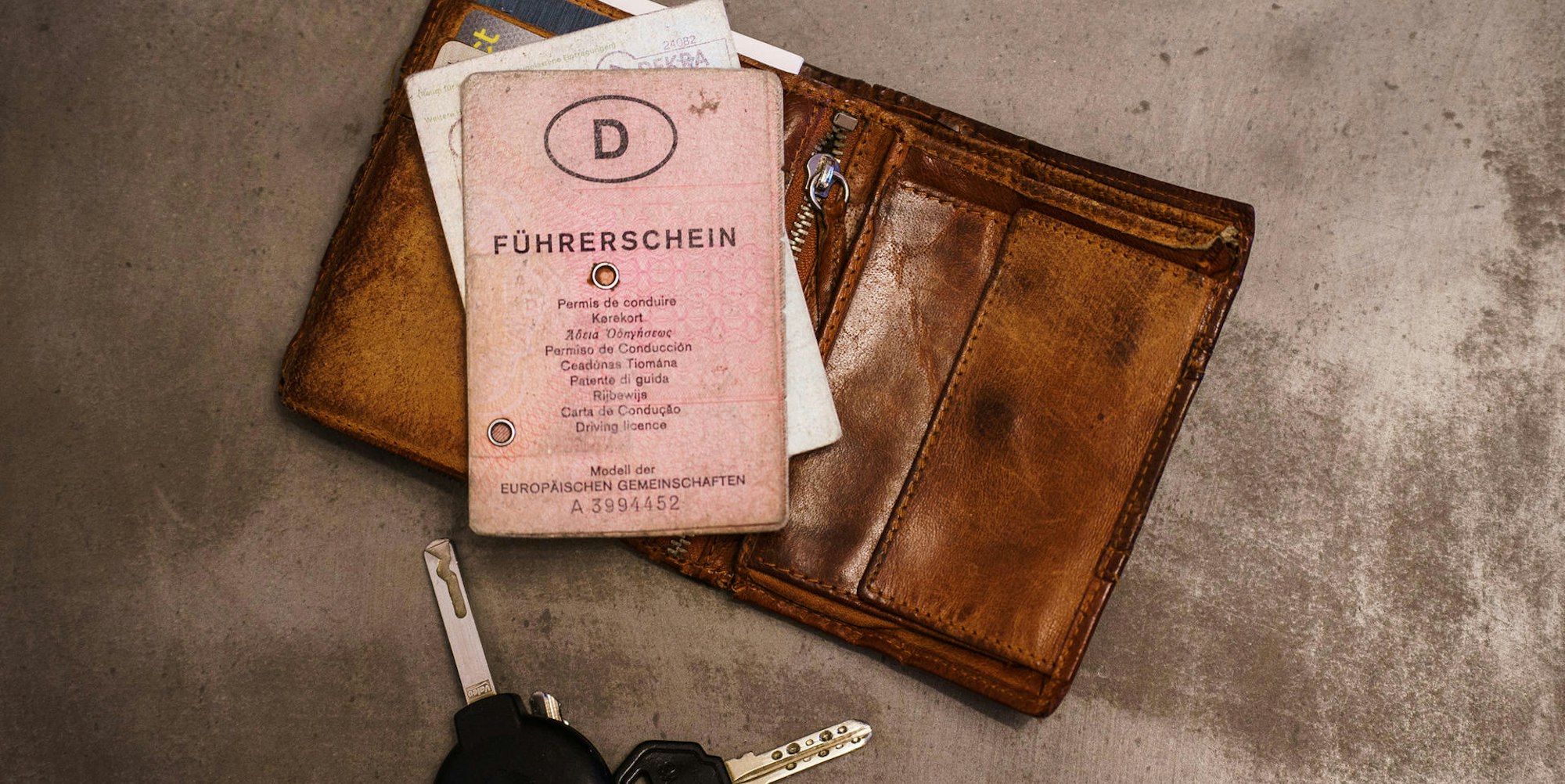 Symbolbild Ende Papierführerschein