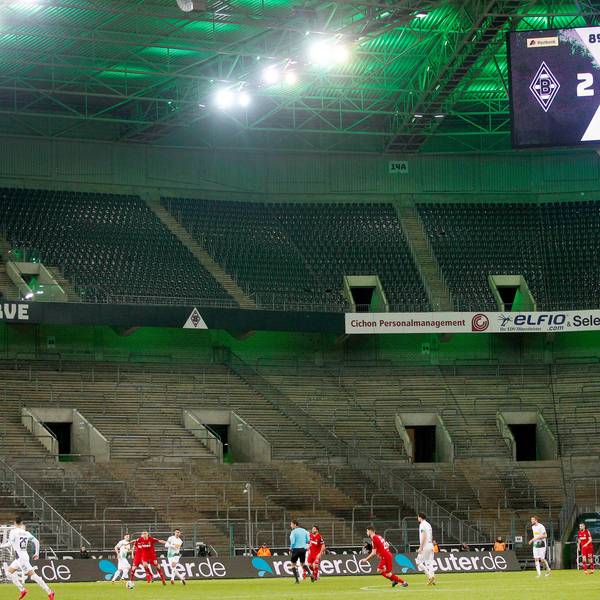 Derby leeres Stadion