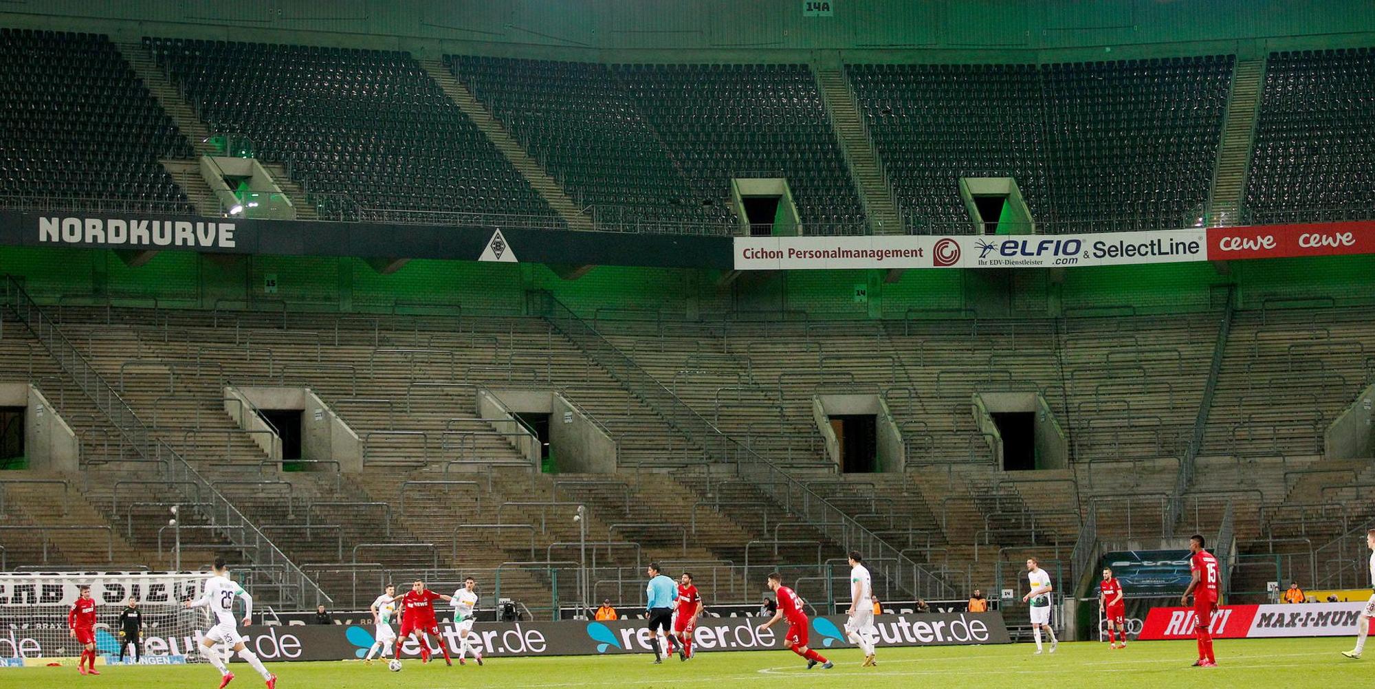 Derby leeres Stadion