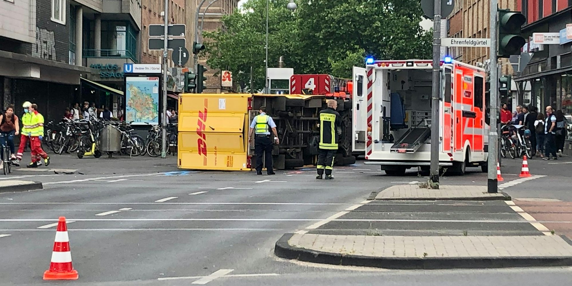 Unfall DHL